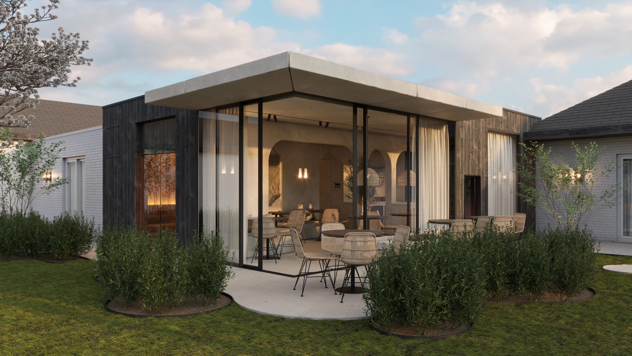 Rustgevend bed & breakfast concept