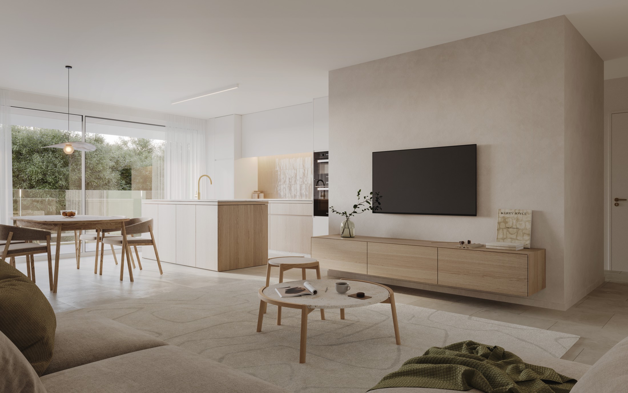 Nieuwbouwappartment in een groene oase