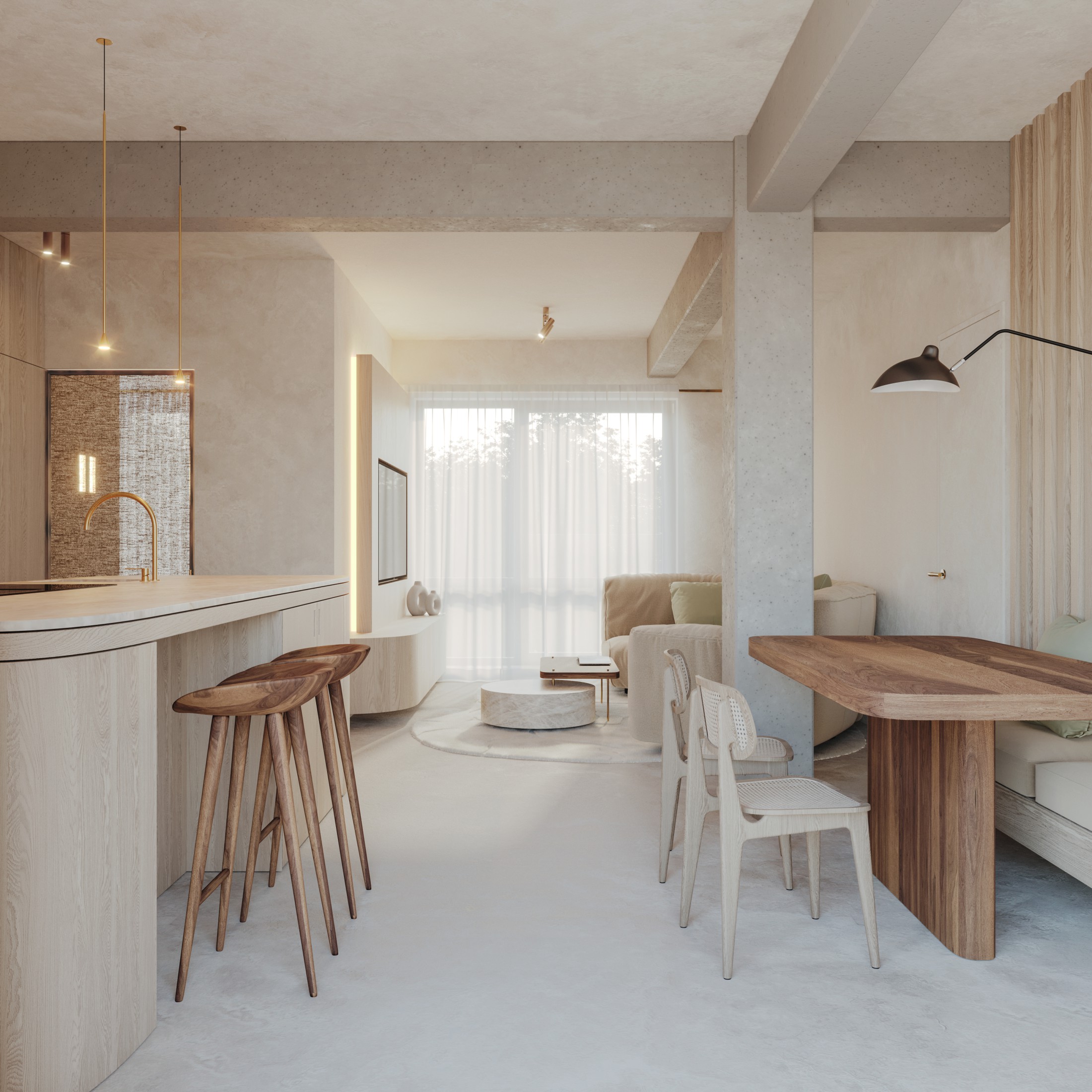 Organisch appartement