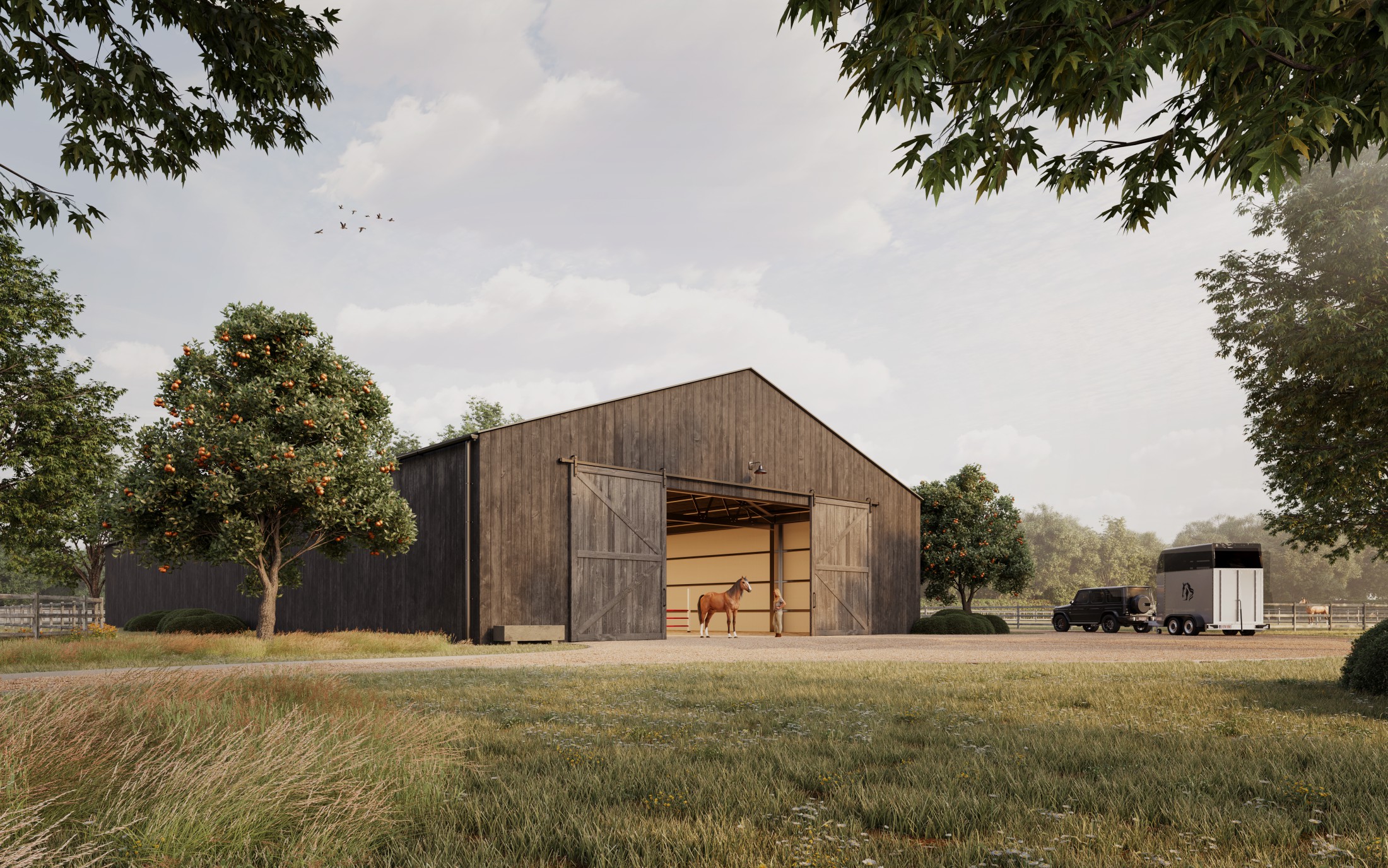 Authentieke paardenhoeve