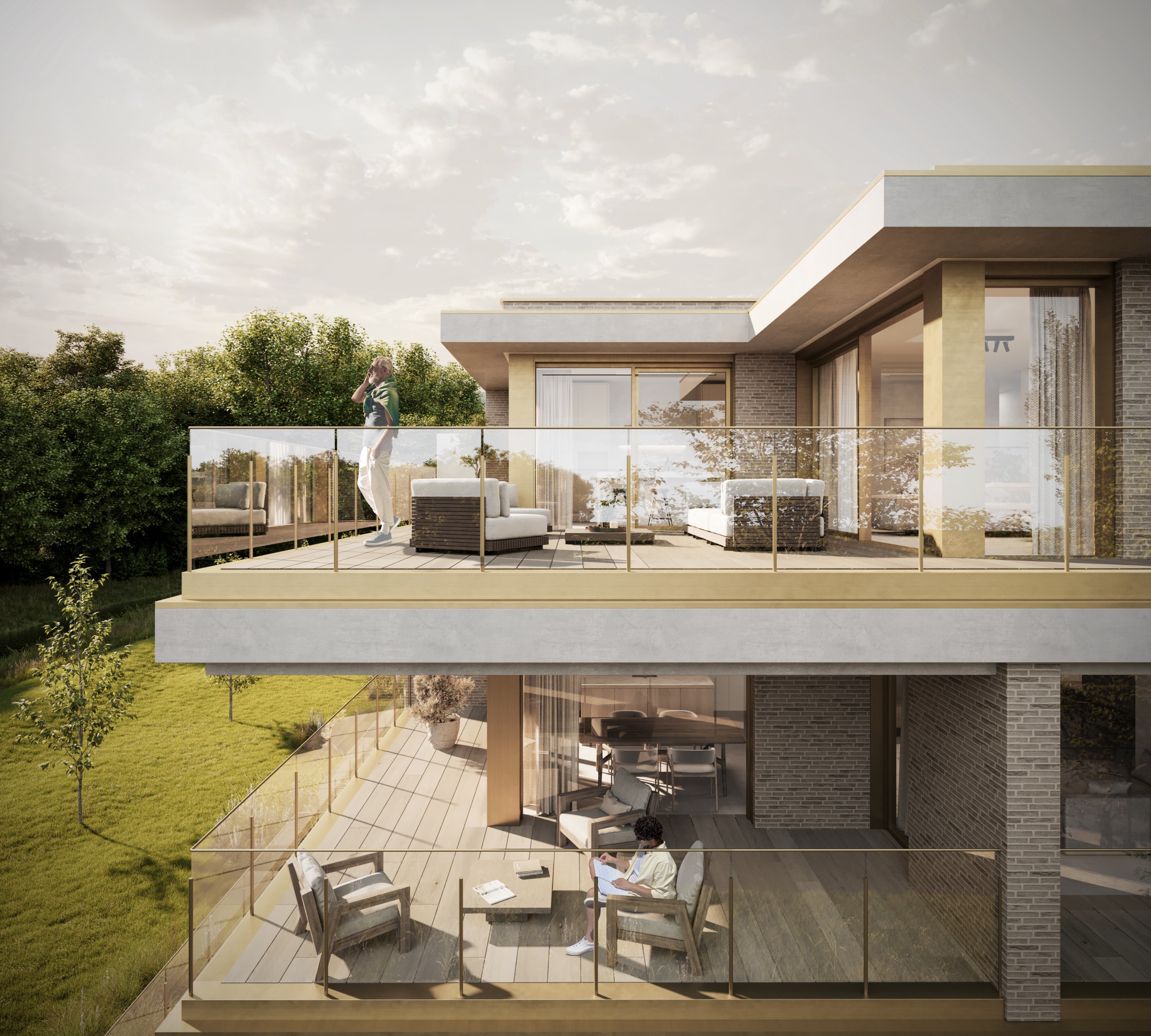 Stijlvolle residentie met uitgesproken architectuur