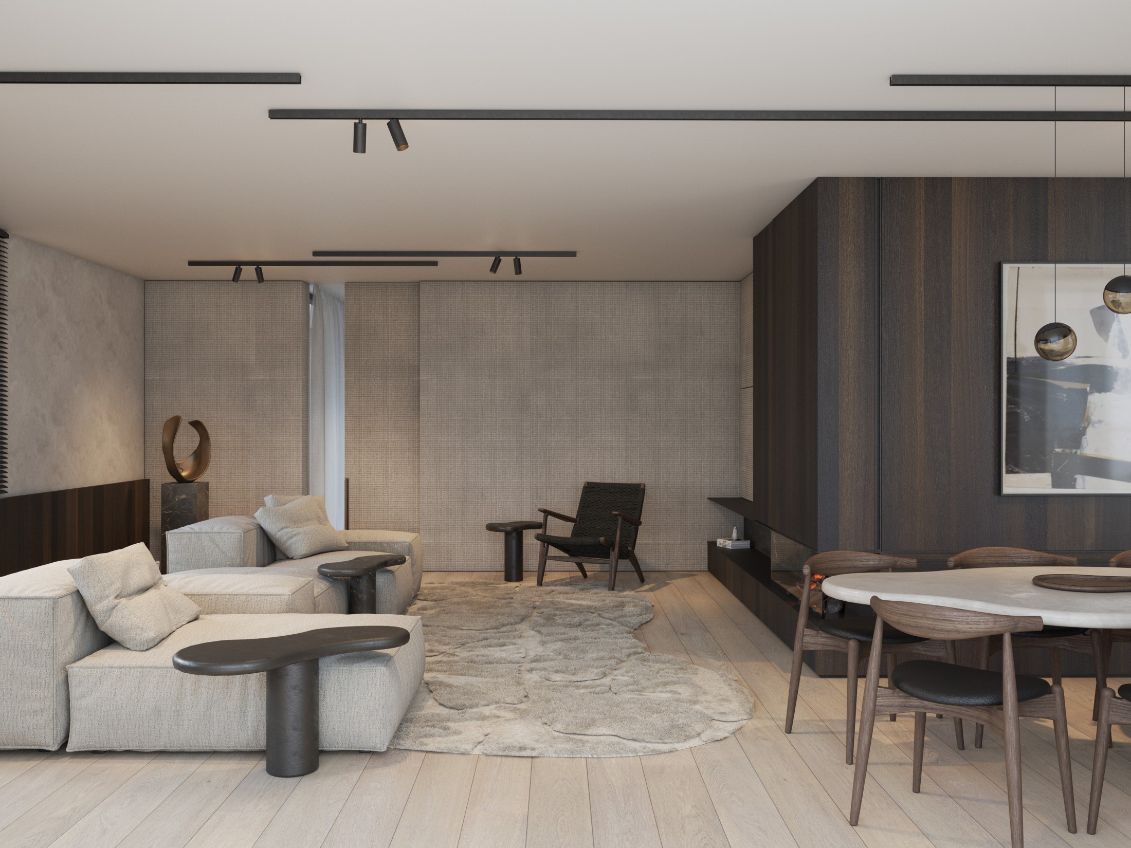 Verfijnd appartement